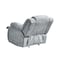 Global Furniture Usa Transitional Zaftig Fabric U250 Grey Glider Recliner 2363 - alternate 2